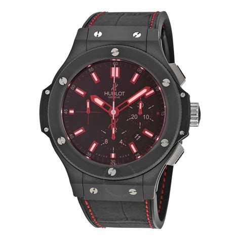 hublot black red